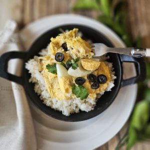 Alternative view of Ají de Gallina con arroz 450gr